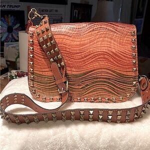 Patricia Nash Studded Flap Bag